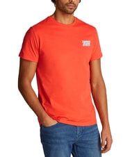 TOMMY HILFIGER TH JEANS Short-sleeved T-shirt bright vermilion - T-shirt - 1