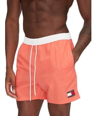 TOMMY HILFIGER TH Two-tone swim shorts pink poppy - Swimwear - 1