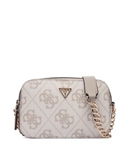 GUESS NOELLE 2 Mini Shoulder Camera Bag dark taupe logo - Women&rsquo;s Bags - 1