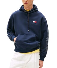 TOMMY HILFIGER TH SAILING Sweatshirt with pocket and hood Yale Navy - Sweatshirts - 1