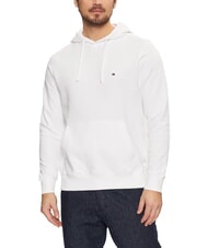 TOMMY HILFIGER TH Cotton hoodie white - Sweatshirts - 1