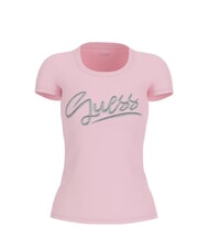 GUESS SCRIPT T-shirt delicate pink - T-shirt - 1