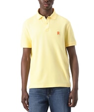 TOMMY HILFIGER TH Short-sleeved polo shirt with monogram embroidery lemongrass - Polo shirt - 1