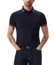 TOMMY HILFIGER TH TIPPED Slim fit short-sleeved polo shirt - Polo shirt