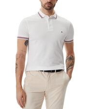 TOMMY HILFIGER TH TIPPED Slim fit short-sleeved polo shirt - Polo shirt
