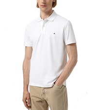 TOMMY HILFIGER TH Short-sleeved cotton polo shirt - Polo shirt