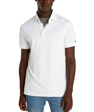 TOMMY HILFIGER TH Short-sleeved polo shirt with sleeve logo - Polo shirt