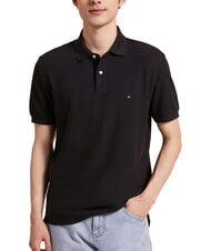 TOMMY HILFIGER TH Short-sleeved cotton polo shirt - Polo shirt