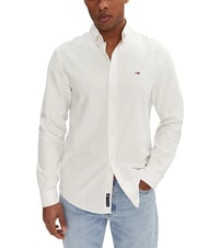 TOMMY HILFIGER TH JEANS Long-sleeved cotton shirt - Men's Shirts