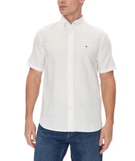 TOMMY HILFIGER TH Short-sleeved button-down shirt - Men's Shirts