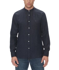 TOMMY HILFIGER TH Regular fit Korean collar shirt - Men's Shirts