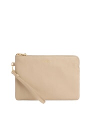 COCCINELLE C-ME SOFTY Leather clutch bag sandshell - Women&rsquo;s Bags - 1