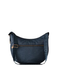 BORBONESE LUNA BAG MEDIUM LUNA Hobo bag, Medium blue lapis - Women&rsquo;s Bags - 1