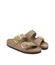 BIRKENSTOCK ARIZONA BIG BUCKLE 2-strap leather slipper - Women&rsquo;s shoes