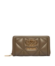 LOVE MOSCHINO EMBOSSED Large zip-around wallet - Women&rsquo;s Wallets