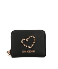 LOVE MOSCHINO HEART TURNLOCK Small Wallet - Women&rsquo;s Wallets