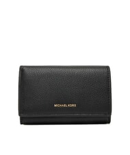 MICHAEL KORS JET SET Medium leather wallet black - Women&rsquo;s Wallets - 1