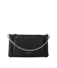 MICHAEL KORS JET SET Leather shoulder bag with chain black - Women&rsquo;s Bags - 1