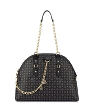 POLLINI HERITAGE Dome shoulder bag with chain handles Black - Women&rsquo;s Bags - 1
