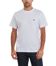 VANS LEFT CHEST Loose fit cotton T-shirt white - T-shirt - 1