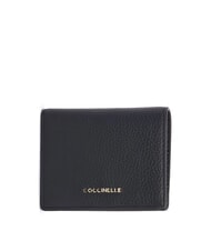 COCCINELLE METALLIC SOFT  Small leather wallet Black - Women&rsquo;s Wallets - 1