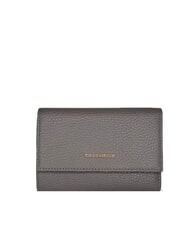 COCCINELLE METALLIC SOFT Medium hammered leather wallet - Women&rsquo;s Wallets