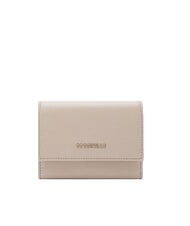 COCCINELLE METALLIC SOFT Small wallet in textured leather - Women&rsquo;s Wallets