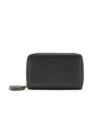 COCCINELLE TASSEL Zip Around Wallet Black - Women&rsquo;s Wallets - 1