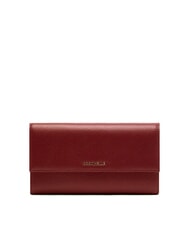 COCCINELLE METALLIC SOFT Leather clutch bag with shoulder strap - Women&rsquo;s Bags