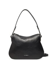 COCCINELLE MAGIE WRINKLED Leather shoulder bag with shoulder strap Black - Women&rsquo;s Bags - 1