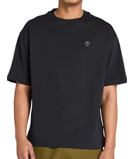 TIMBERLAND DUNSTAN RIVER Cotton T-Shirt BLACK - T-shirt - 1