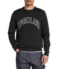 TIMBERLAND GRAPHIC Crew neck sweater BLACK - Men's Sweaters - 1
