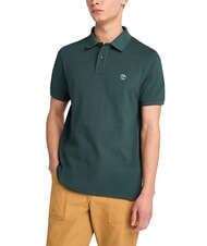 TIMBERLAND MILLERS RIVER Cotton polo shirt green gables - Polo shirt - 1