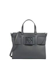 ARMANI EXCHANGE A|X BUCKLE Hand shopper, with shoulder strap chill steel - Women&rsquo;s Bags - 1