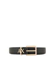 ARMANI EXCHANGE TONGUE Leather belt - Belts
