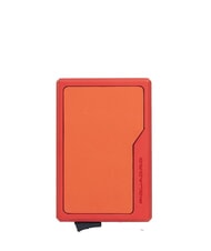 PIQUADRO S145 Automatic card holder ORANGE - Men&rsquo;s Wallets - 1