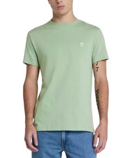TIMBERLAND SS DUNRIVER CREW Cotton T-shirt pro green bay - T-shirt - 1