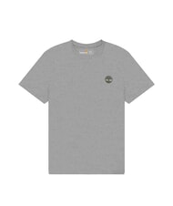TIMBERLAND KENNEBEC RIVER Cotton T-Shirt medium gray heather - T-shirt - 1