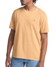 TIMBERLAND DUNSTAN RIVER GARMENT Cotton T-shirt light wheat boot - T-shirt - 1