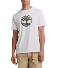 TIMBERLAND KENNEBEC RIVER Cotton T-Shirt white - T-shirt - 1