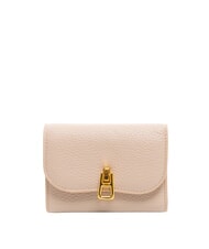 COCCINELLE MAGIE Medium hammered leather wallet rosette - Women&rsquo;s Wallets - 1