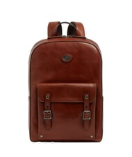 THE BRIDGE GALILEO 13" laptop backpack, in leather - Backpacks & School and Leisure