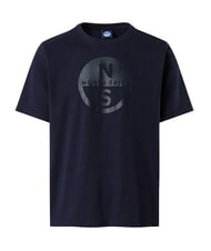 NORTH SAILS CORE Cotton T-shirt navy blue - T-shirt - 1
