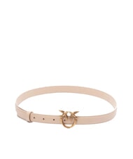 PINKO LOVE BERRY Leather belt - Belts