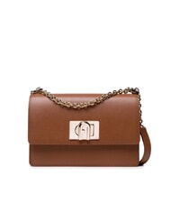 FURLA CAMPIONARIO - 1927 Mini leather bag cognac - Women&rsquo;s Bags - 1