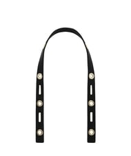 FURLA CAMPIONARIO - GIOVE Leather shoulder strap Black - Accessories for bags - 1