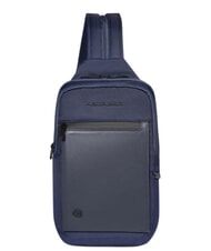 PIQUADRO ORION One-shoulder backpack, iPad mini holder blue - Backpacks - 1
