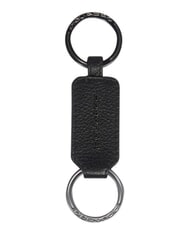PIQUADRO CRONUS 2-ring leather keychain - Key holders