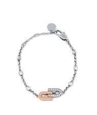 FURLA CAMPIONARIO - ARCH  Bracelet rose gold color + crystal color - Bracelets - 1