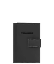 PIQUADRO CORNER SPECIALE GOMMATO Waterproof automatic card holder - Men&rsquo;s Wallets